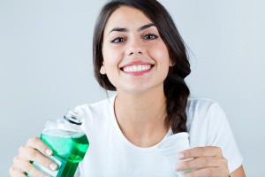 Oral hygiene with mouth wash
